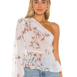 The JetSet Diaries one shoulder top